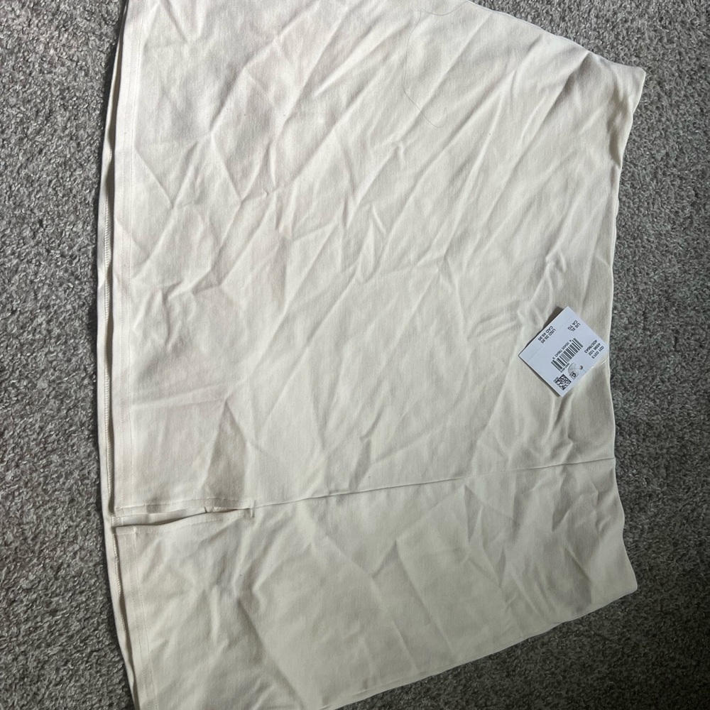 American Eagle Outfitters Cream Mini Skirt